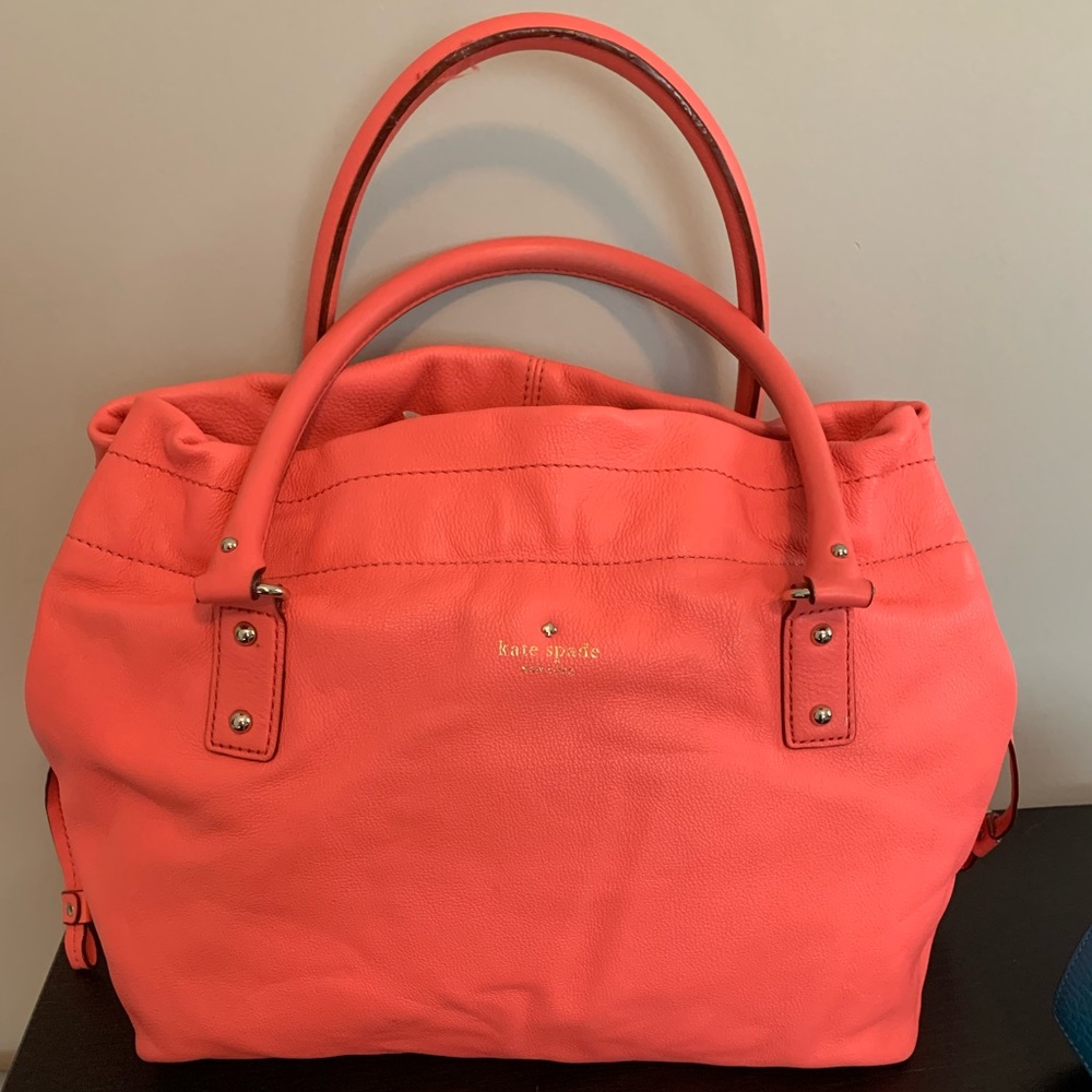 Kate Spade bright coral purse